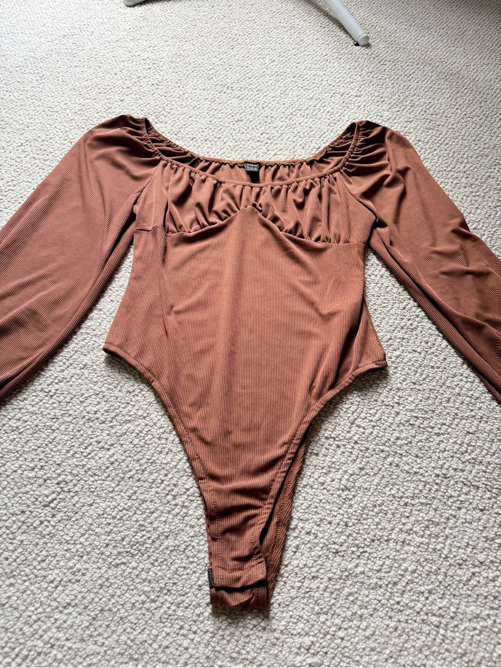 Women’s Ribbed Long-Sleeve Bodysuit
